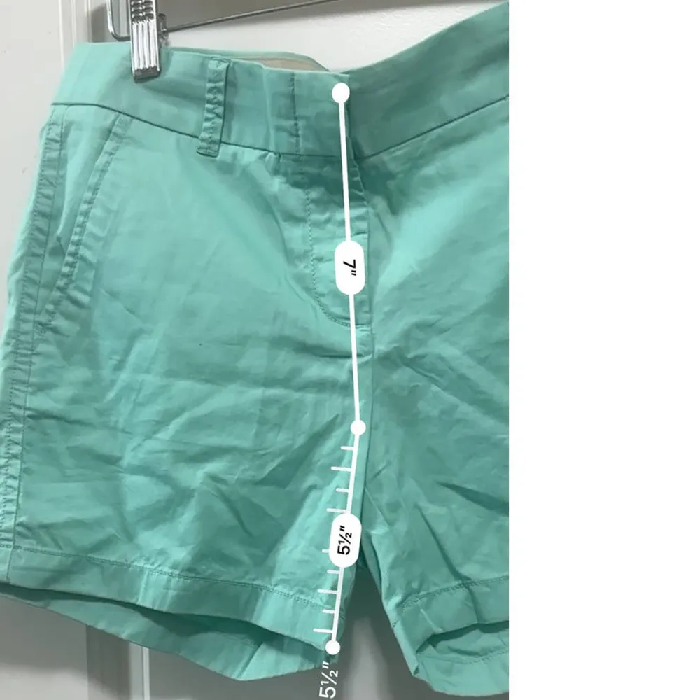 J. Crew Chino Mint Green Shorts‎ - Size 4 - Image 7