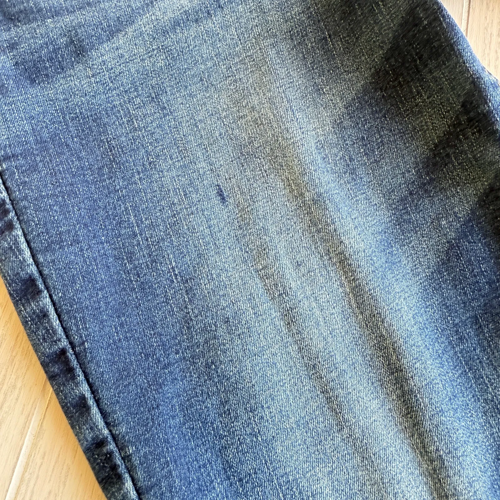 Levi’s Denizen Women’s 4S 27x28 High Rise Skinny Denim Shorts Blue - Image 9