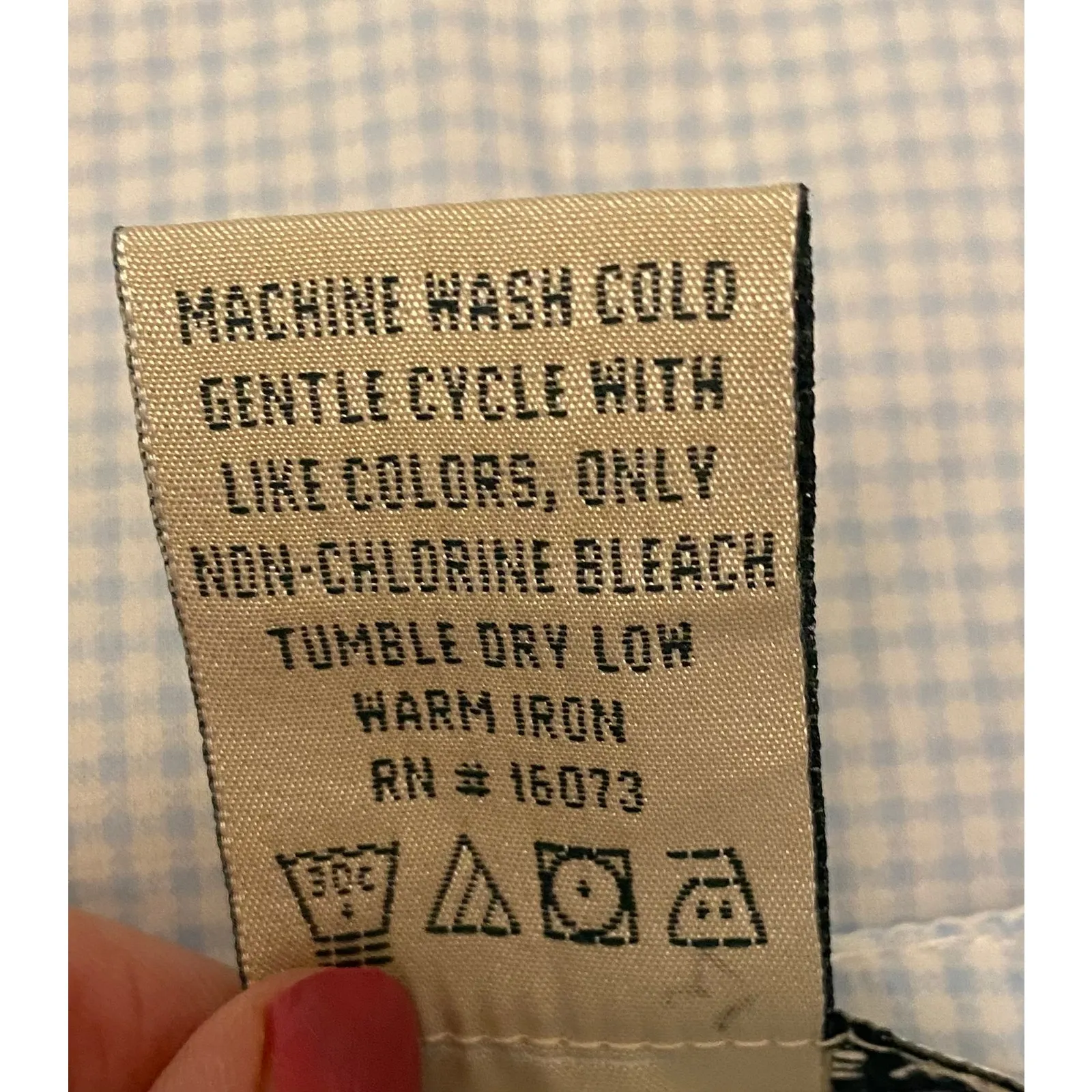 Laura Ashley Blue White Gingham Maxi Sundress Ruffles Ribbon Bow 100% Cotton Med - Image 10