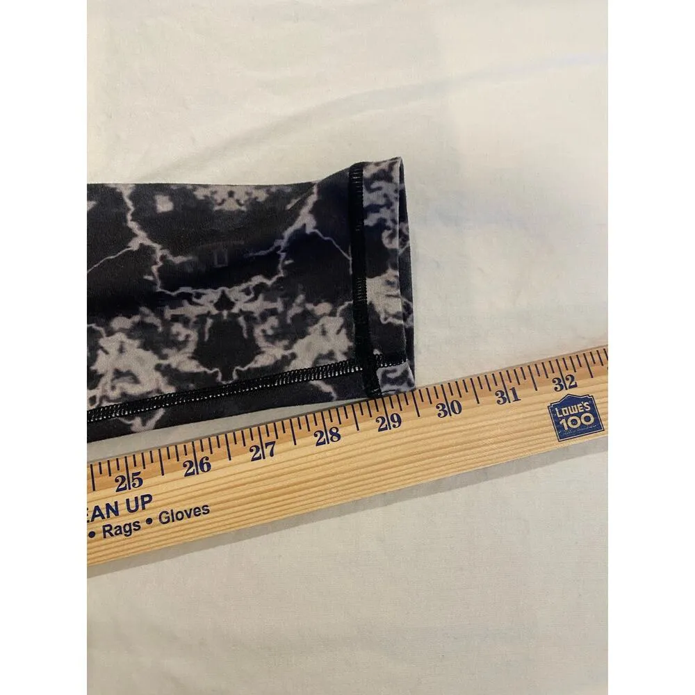 Kaleidoscope Marble Tie Dye Oil Slick Leggings, Size Small - Image 5