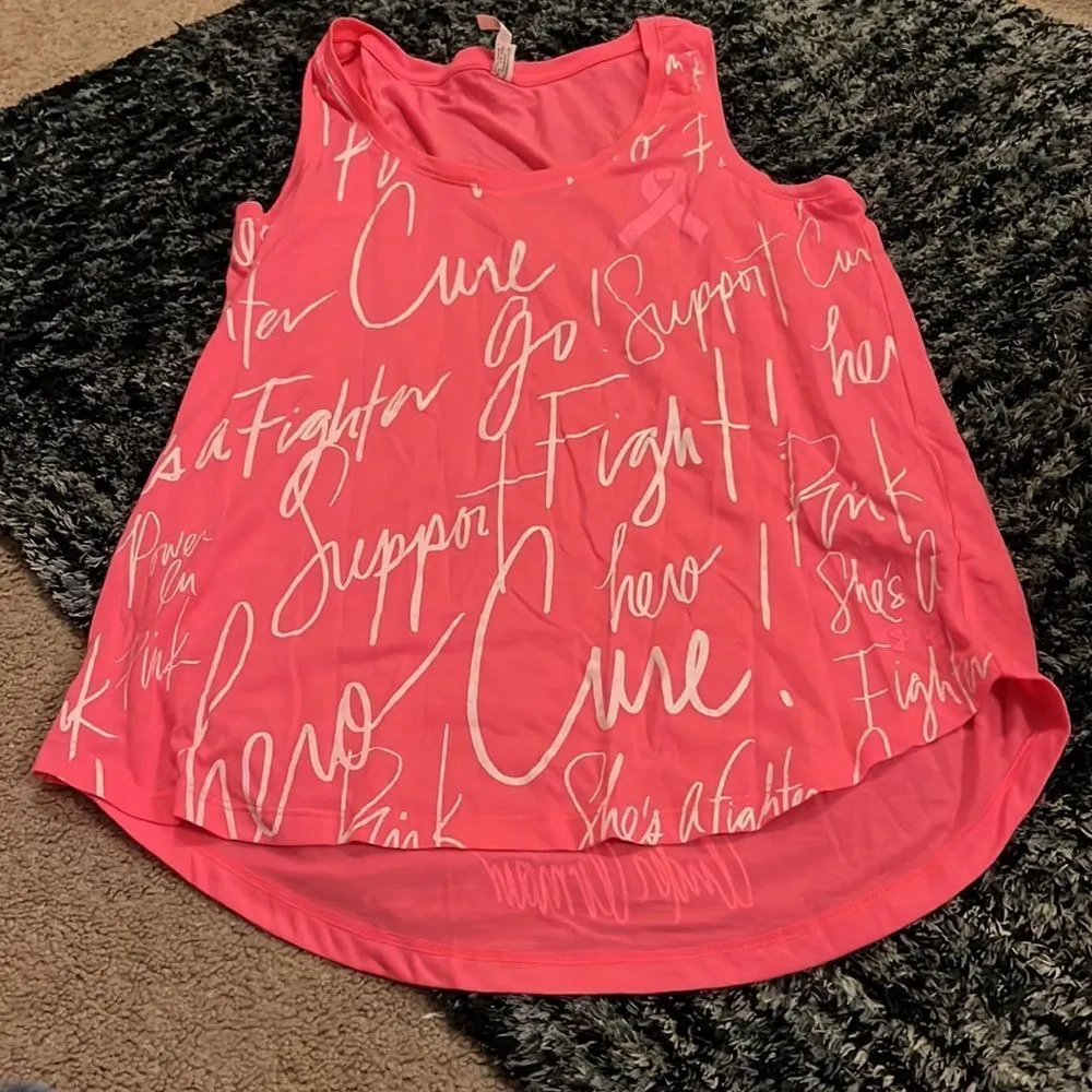 Under armour pink tank top M - Image 2