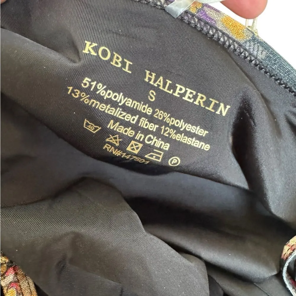 Kobi Halperin Mallory One Piece Swimsuit NWT S Black - Image 4