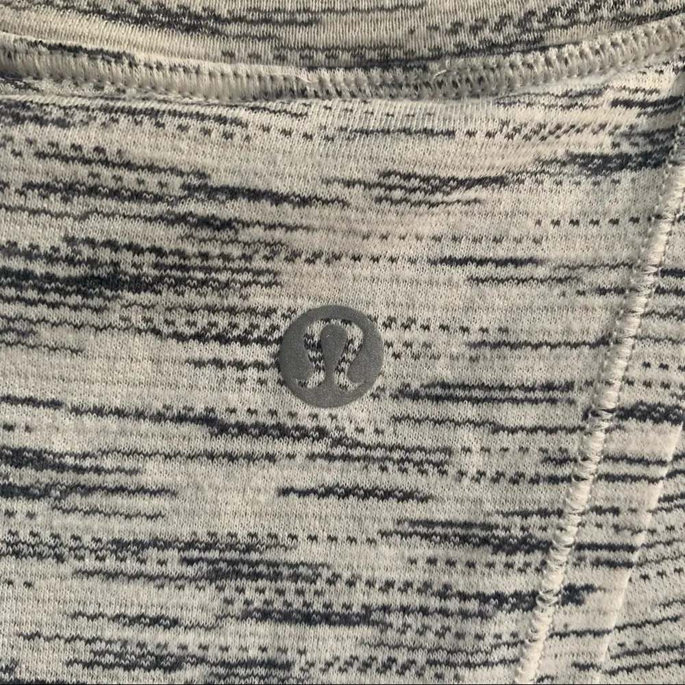 LULULEMON 6 short sleeve open back shirt - Image 5