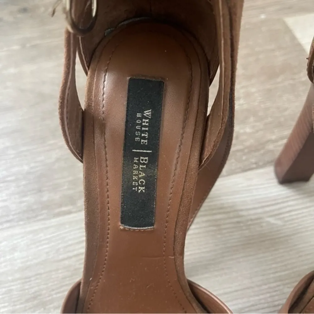 White House Black Market brown heels​ size 6 - Image 6