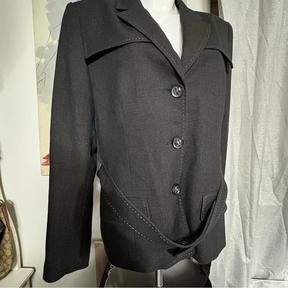 suit jacket, Anne Klein blazer, woman’s suit jacket, size 14 - Image 14