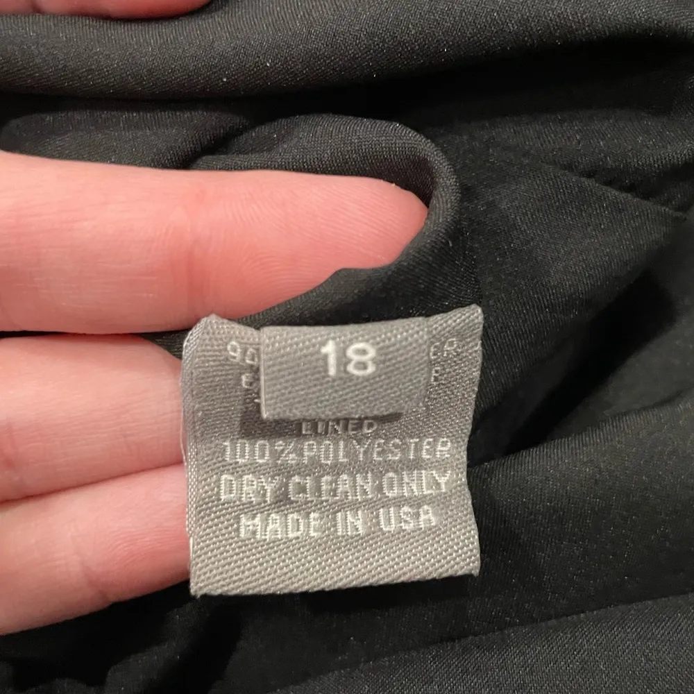 Lela Rose Fluid Crepe Vneck Sleeveless Jumpsuit 18 AS IS - Image 97