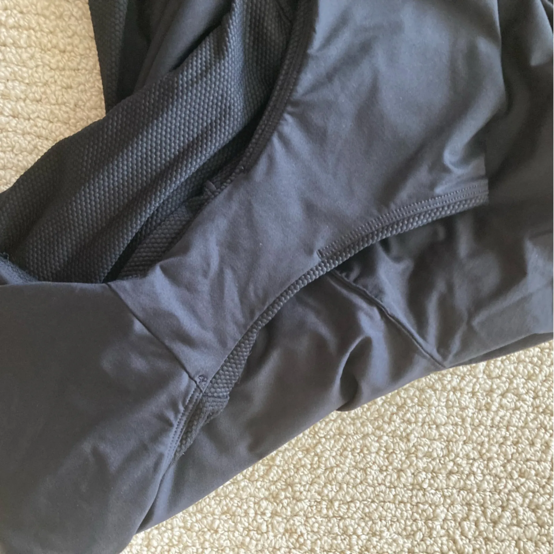 Spanx One Piece Ribbed Swimsuit Black Size Large Full Coverage Like NEW - Image 7