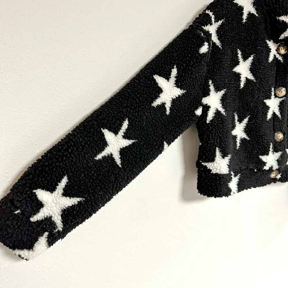 Altar'd State Sherpa Crop Jacket - Image 5