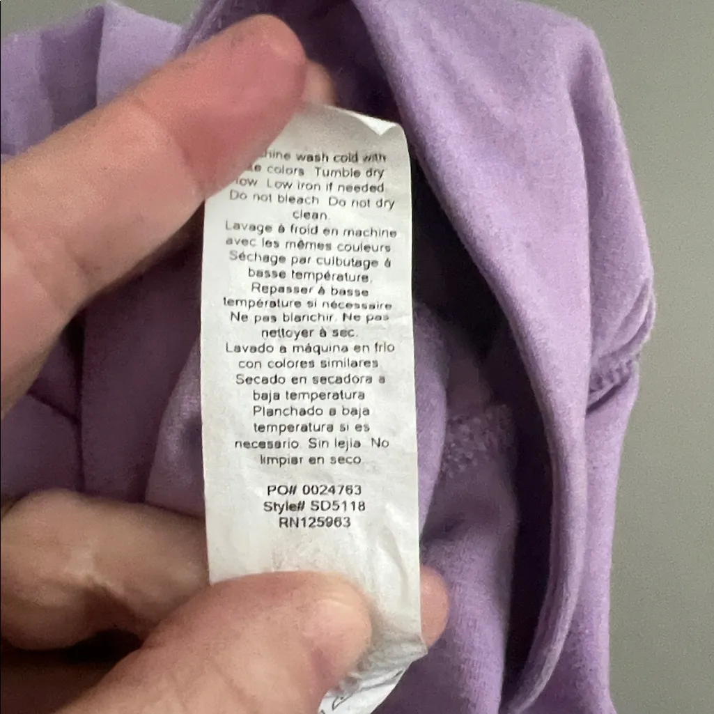 Beyond Yoga Spacedye Dare to Flare Skirt Light Purple Size Small - Image 5