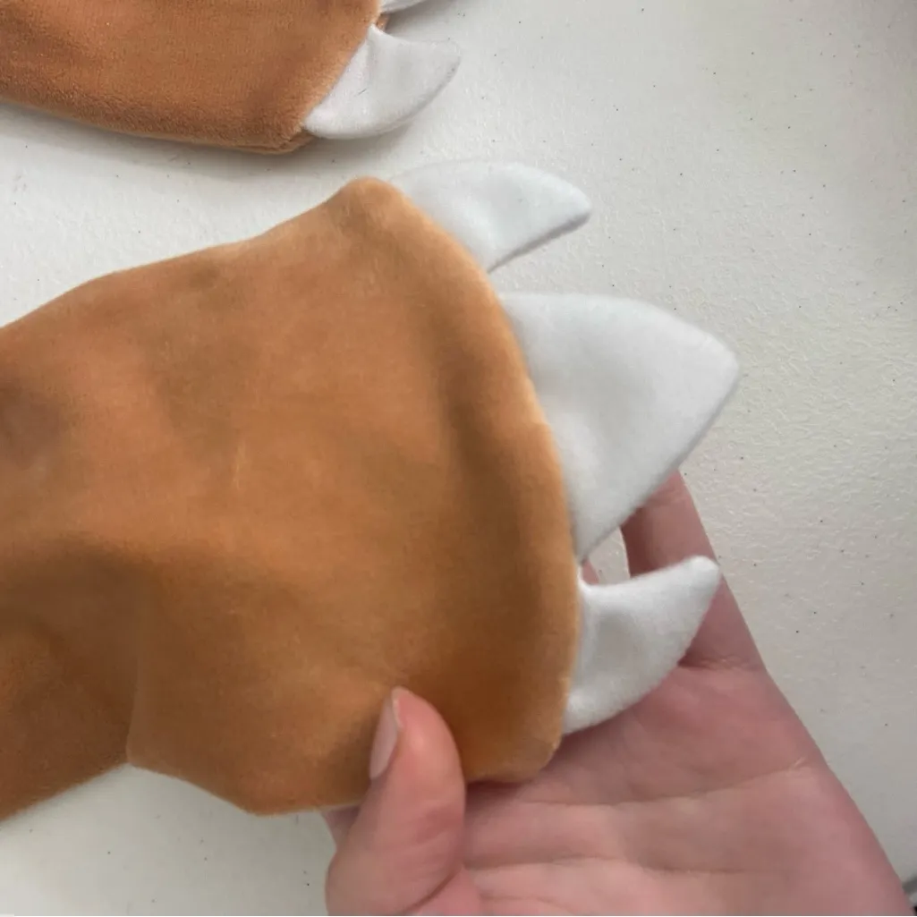 NWOT Teeturtle‎ young adult youth sloth soft warm long winter hat Brown - Image 2