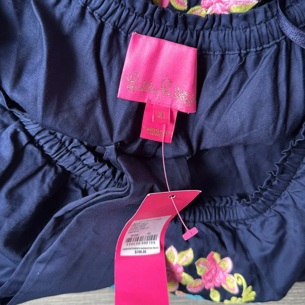 NEW Lilly Pulitzer Vanesa Off-The-Shoulder Dress XL - Image 12