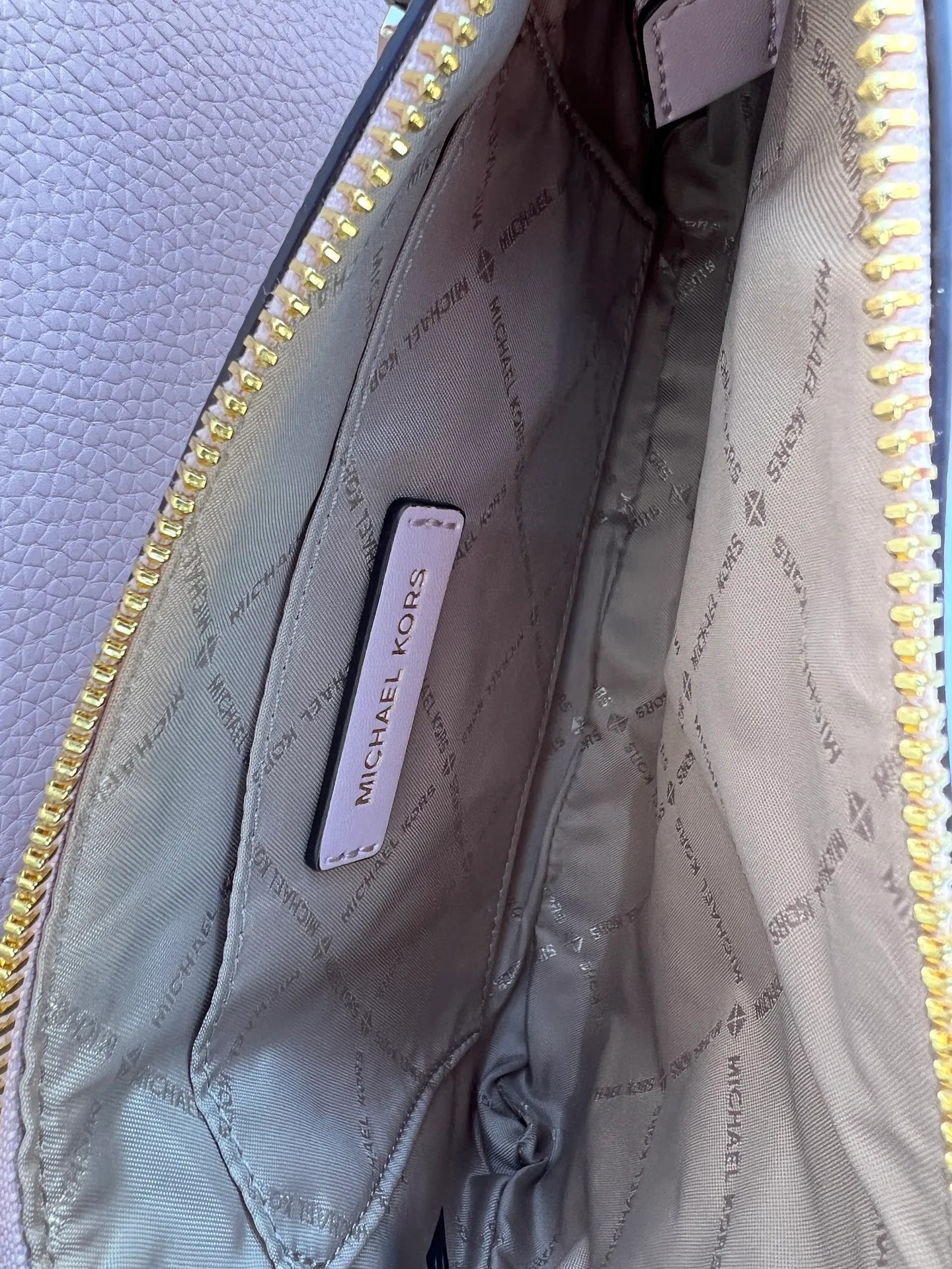 Maisie Large Leather 3 in 1 Tote Bag - Powder Blush - Image 8