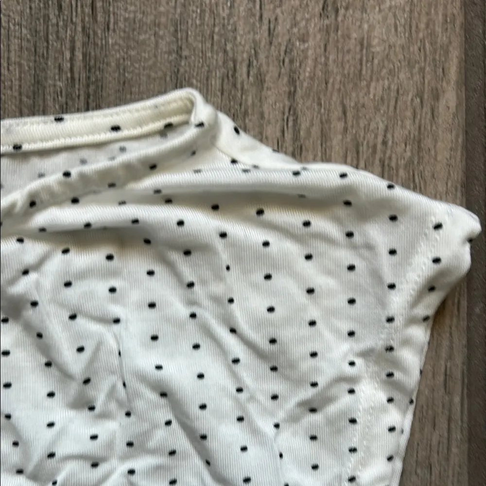 Miaou White Ribbed Sleeveless Tank Top - Image 3