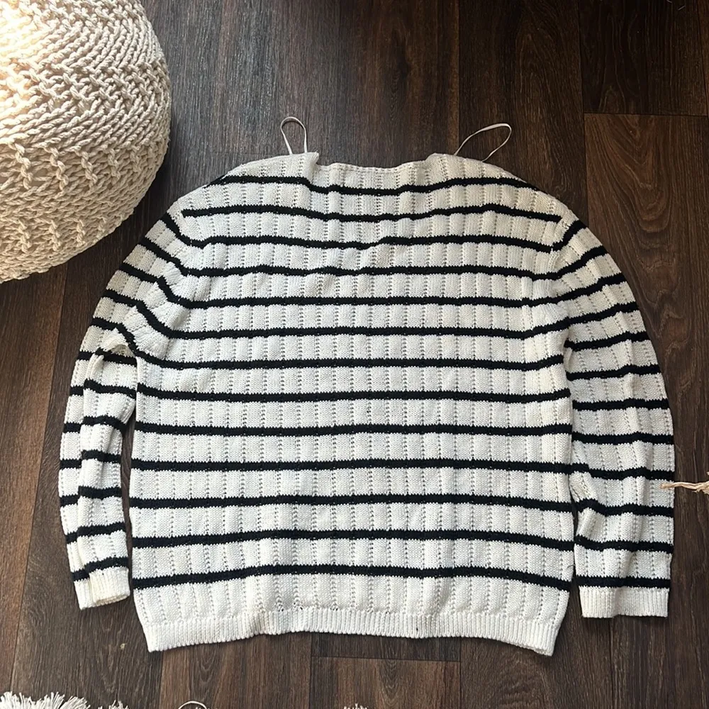 Zara Stripped Sweater - Image 4