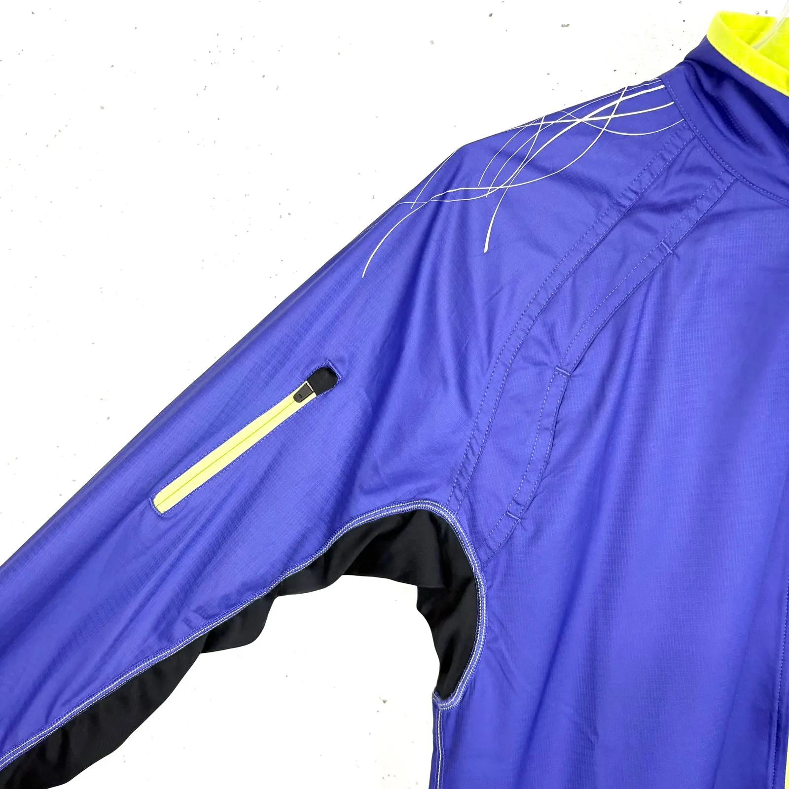 Pearl Izumi Infinity Jacket Elite Barrier Fabric Semi Form Fit Purple Size Large - Image 16