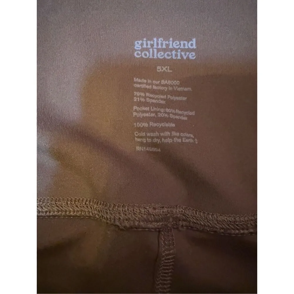 Girlfriend Collective Earth (brown) Compressive Pocket Legging Womens Sz 5XL Plu - Image 3