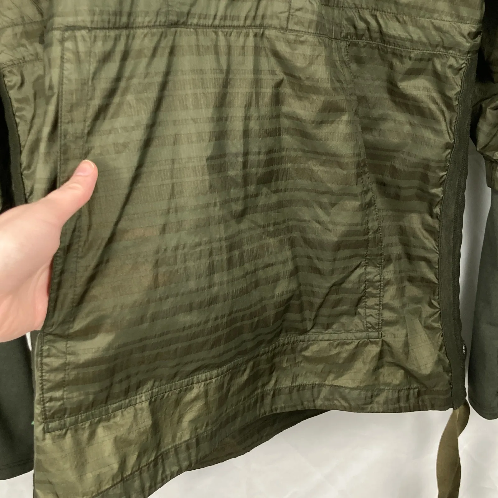 REI Coop Womens XS Green Screenline Hybrid Lightweight Jacket Gorpcore Outdoor - Image 7