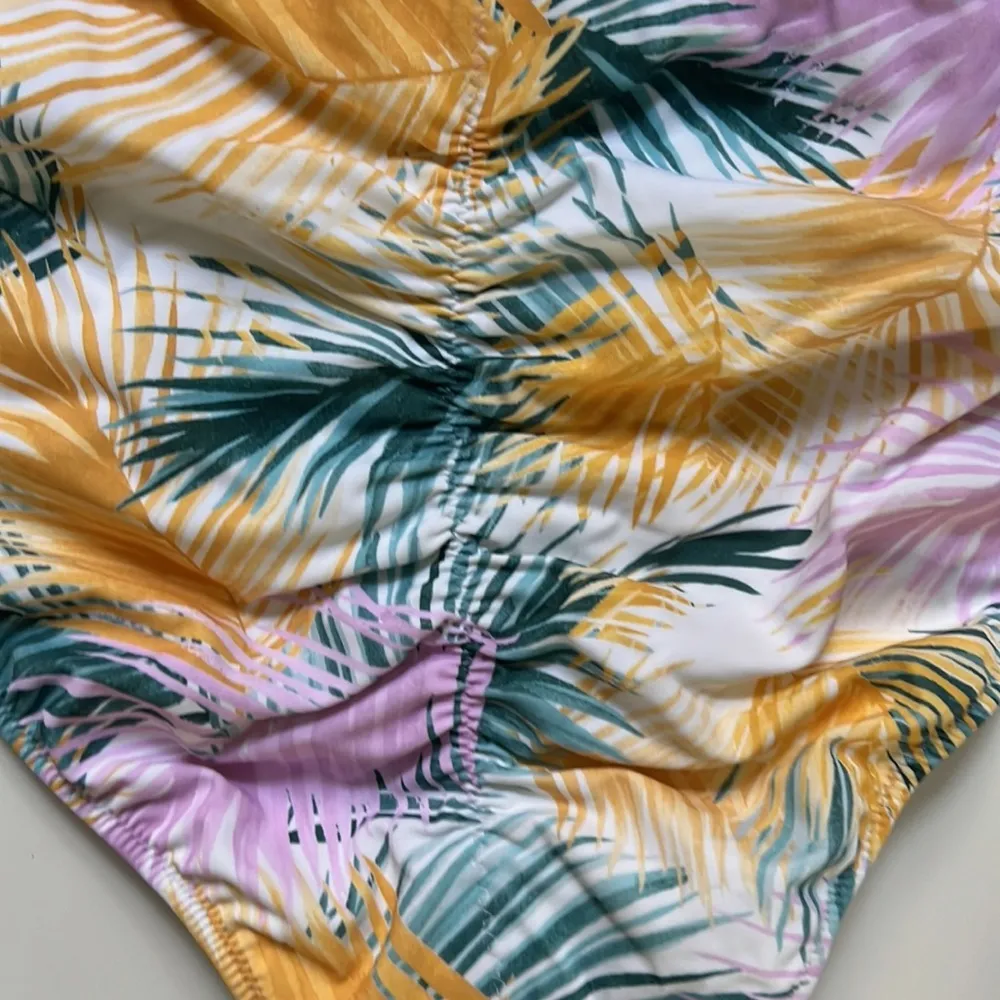 Shade and Shore Tropical Mid rise Bikini Bottom XL - Image 6