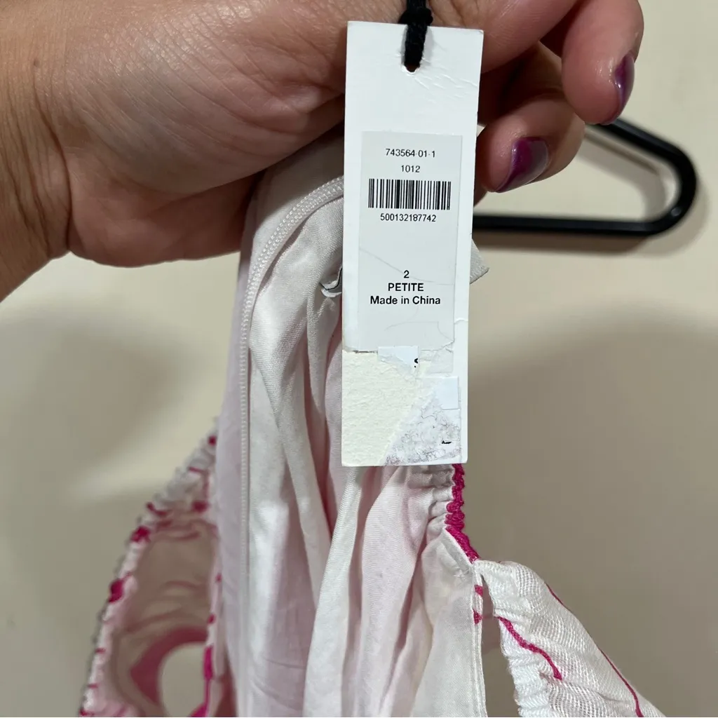 NWT Banana Republic Linen-Silk Tiered Maxi Dress size 2 women maxi - Image 8