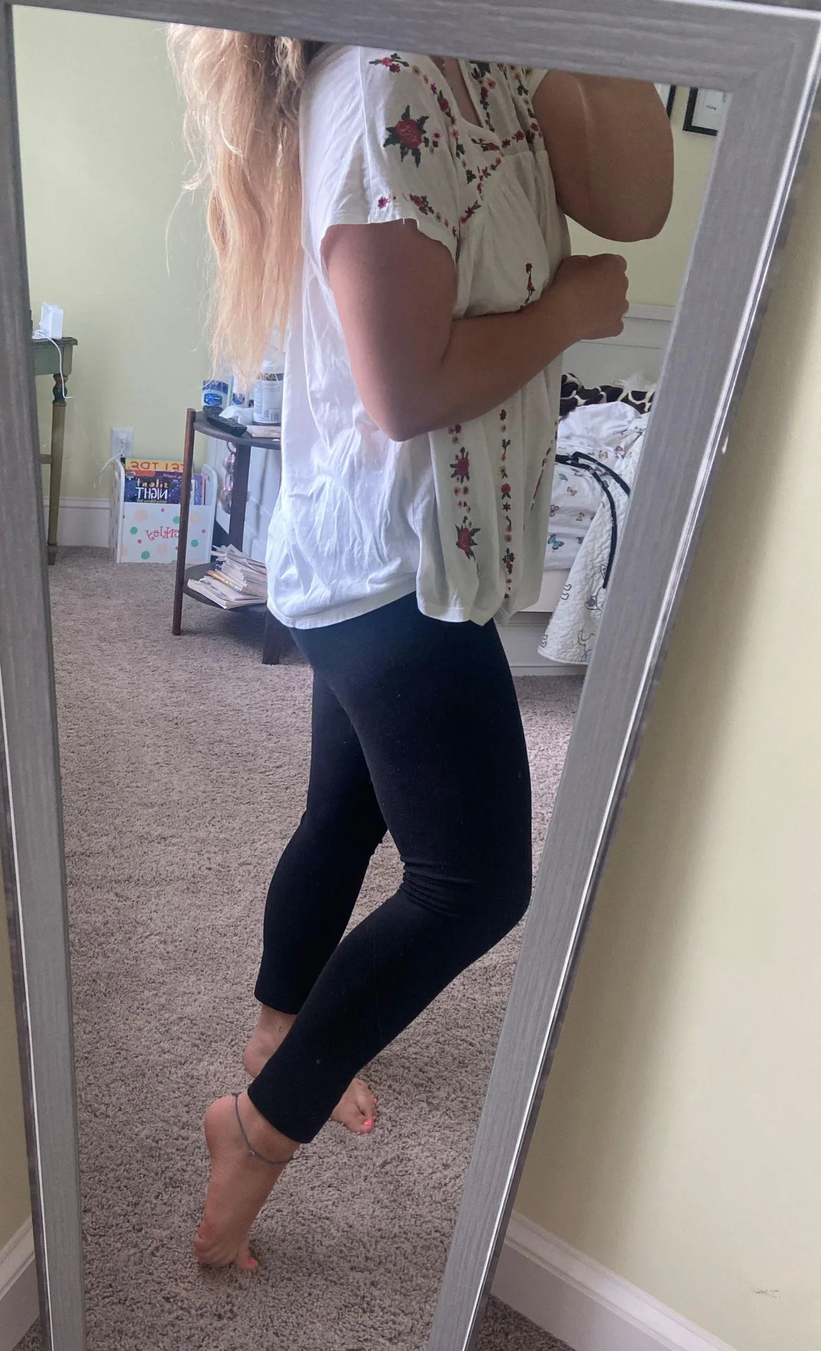 Lucky Brand White Embroidered Blouse - Image 2