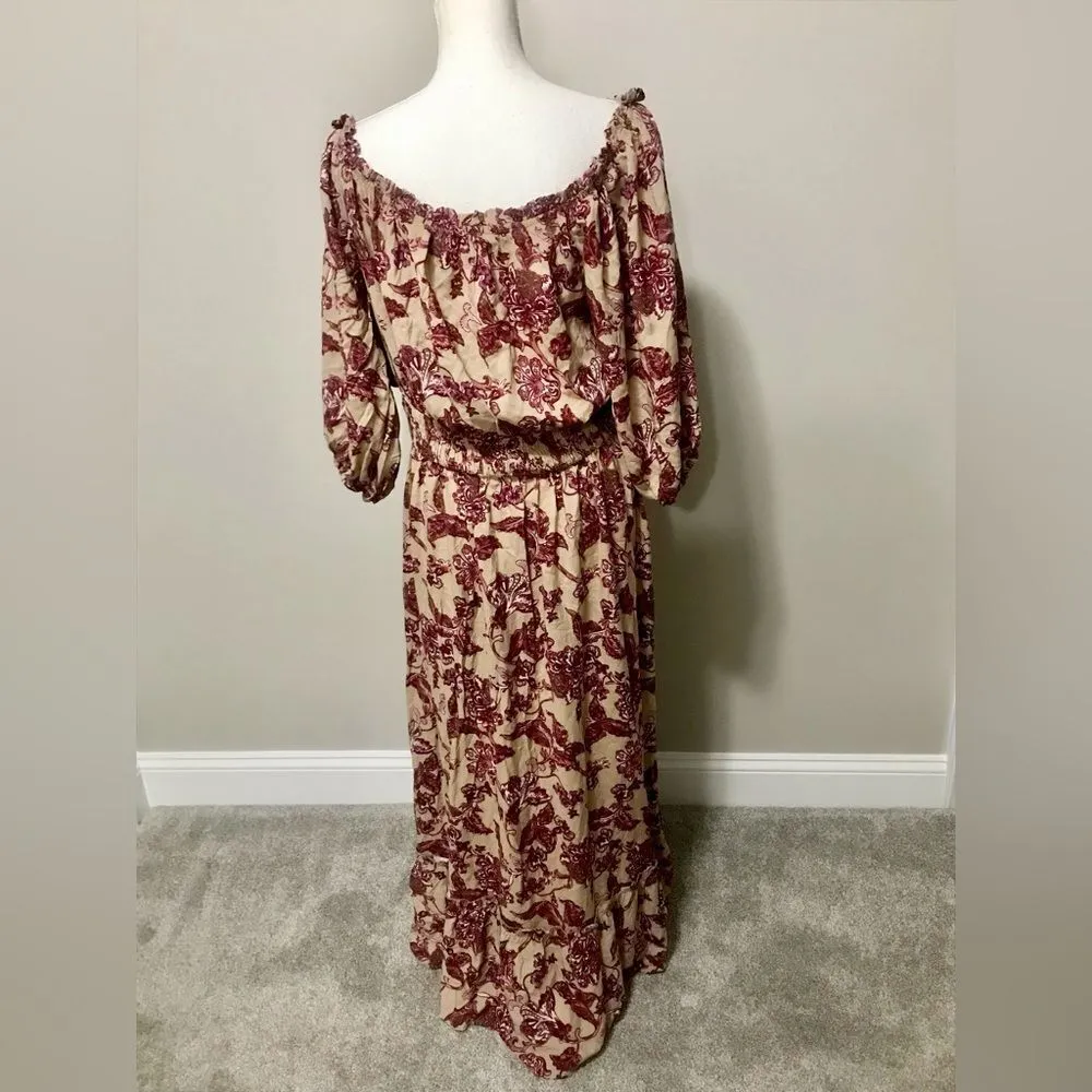 Justify Boho off shoulder floral maxi - Image 3
