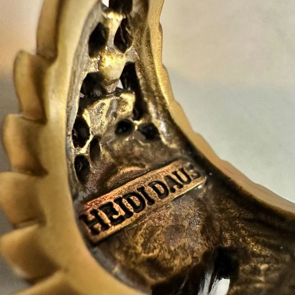 Heidi Daus Amber Teardrop Statement Ring - Image 6