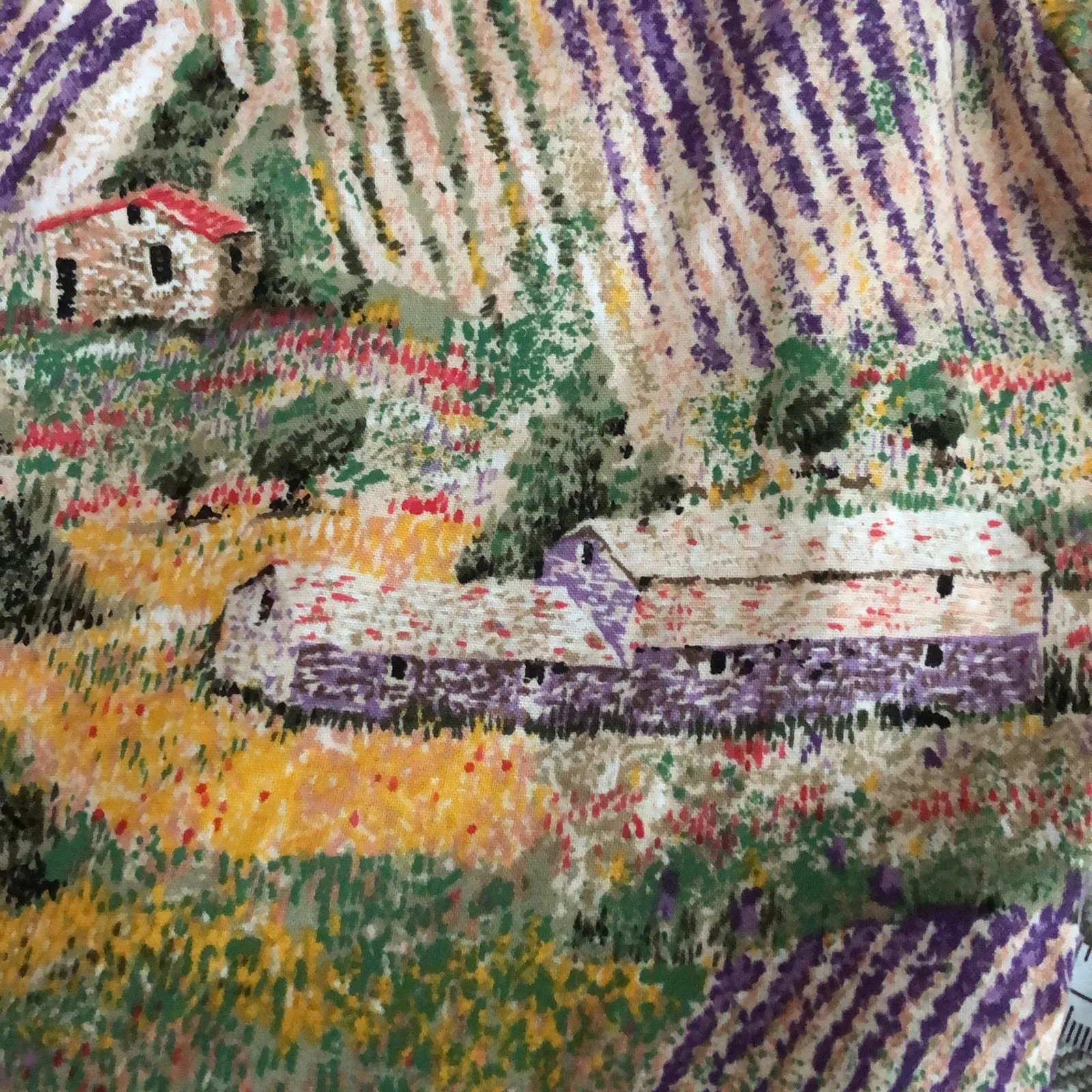 90s Designs by Margaret for O’Shea’s market Ireland, Countryside print dress 6 - Image 9