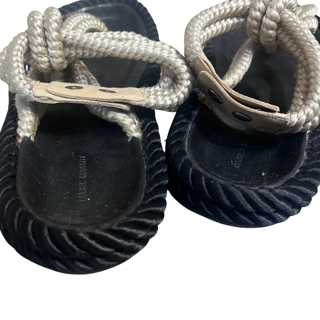Isabel Marant Lesley Rope Sandals Women’s Size 36 (US 6) Beige - Image 4