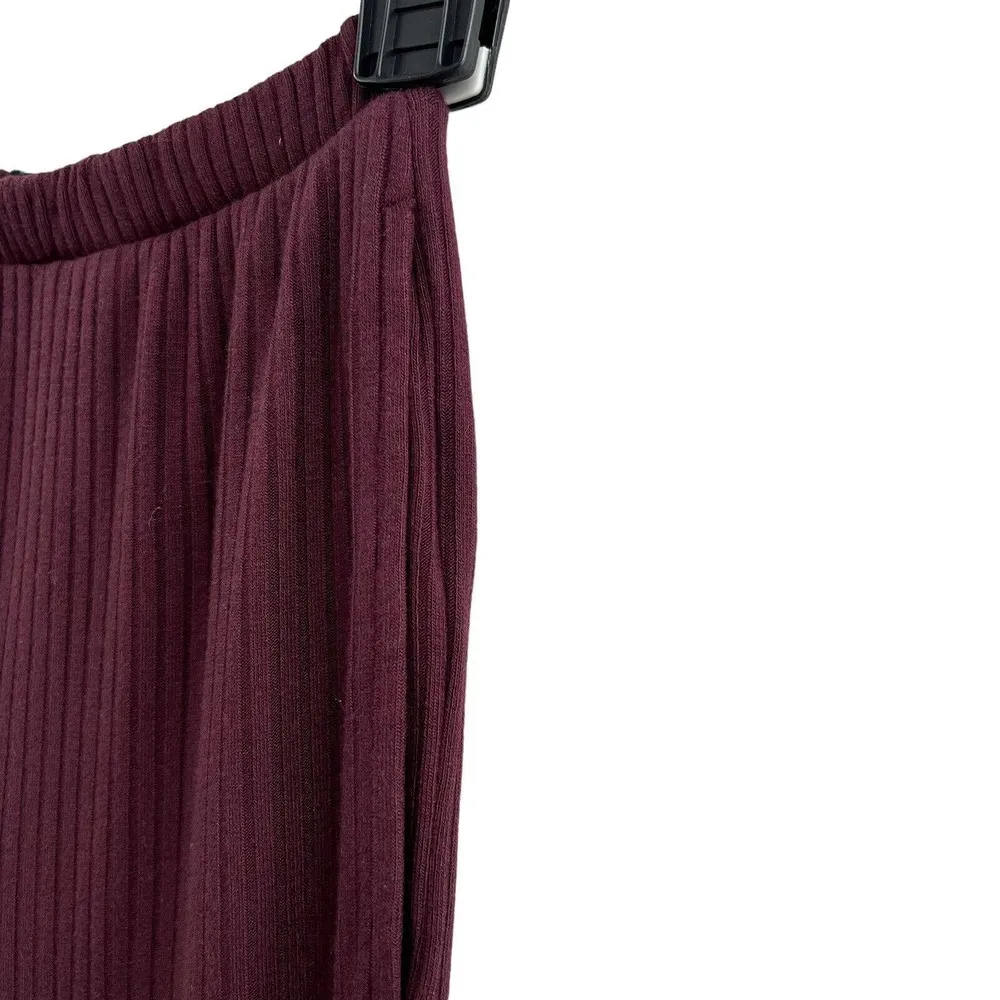 n:Philanthropy Burgundy Reign Ribbed Knit Pant Size XS new - Image 6
