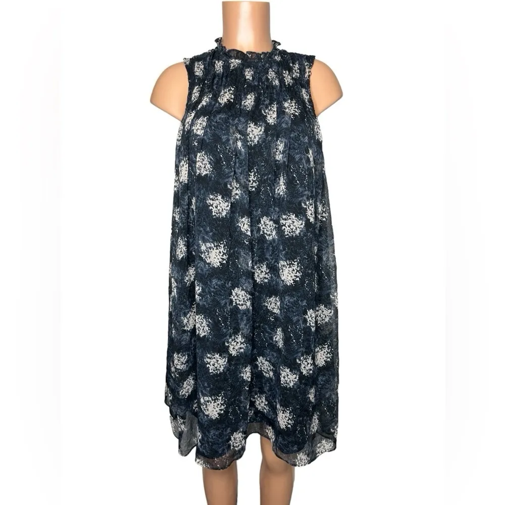 Joie - Mini Dress in Baltic print Size medium - Image 5