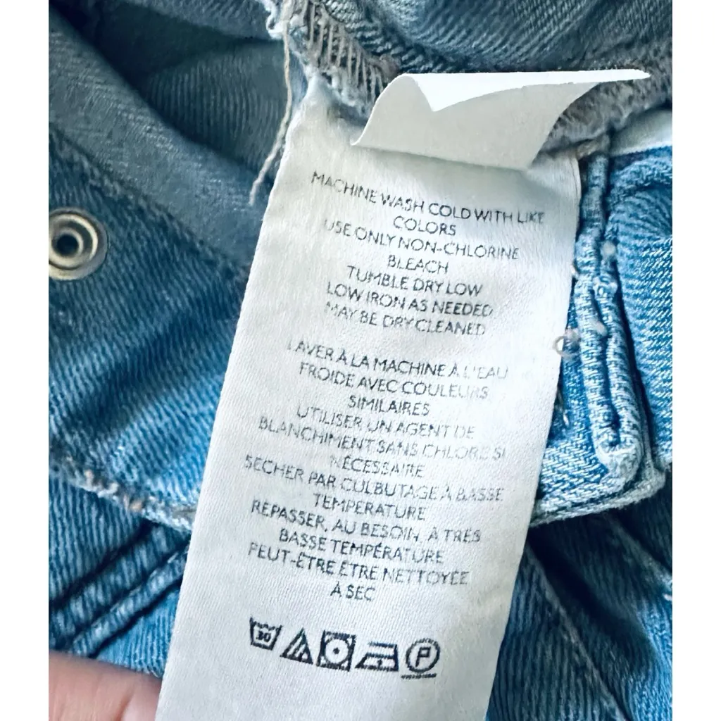 We The Free Cuffed Marrakesh Snap Denim Romper - Image 7