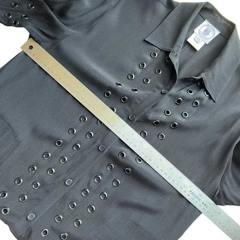 Muche et Muchette Dexter Grommet Tunic Black Size undefined - Image 9