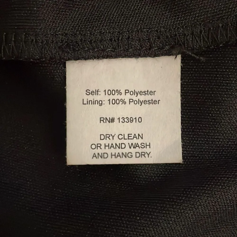 Show Me Your MuMu Black and Gold Polka Dot Mini Dress Womens Size Large - Image 7