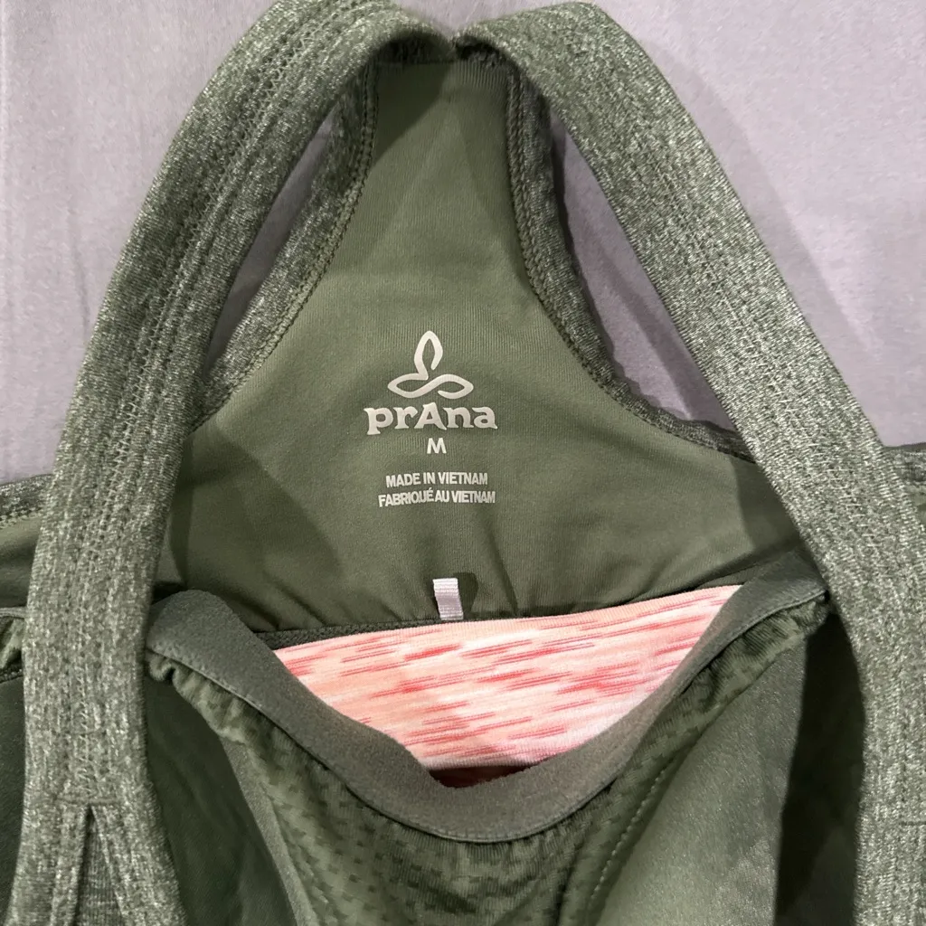 Prana Olive Green Tank Top - Image 5