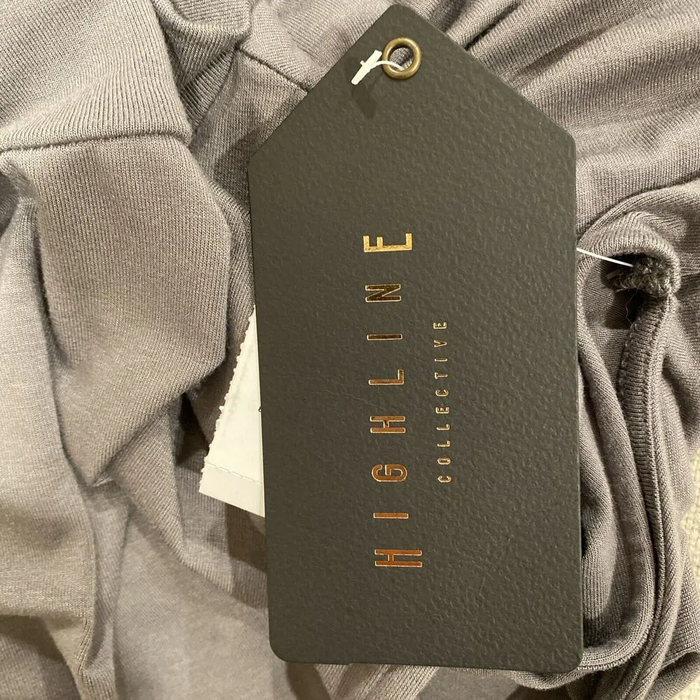 NWT Green Hi-Collar Sleeveless Swing Dress By HighLine!! Size Small - Image 4