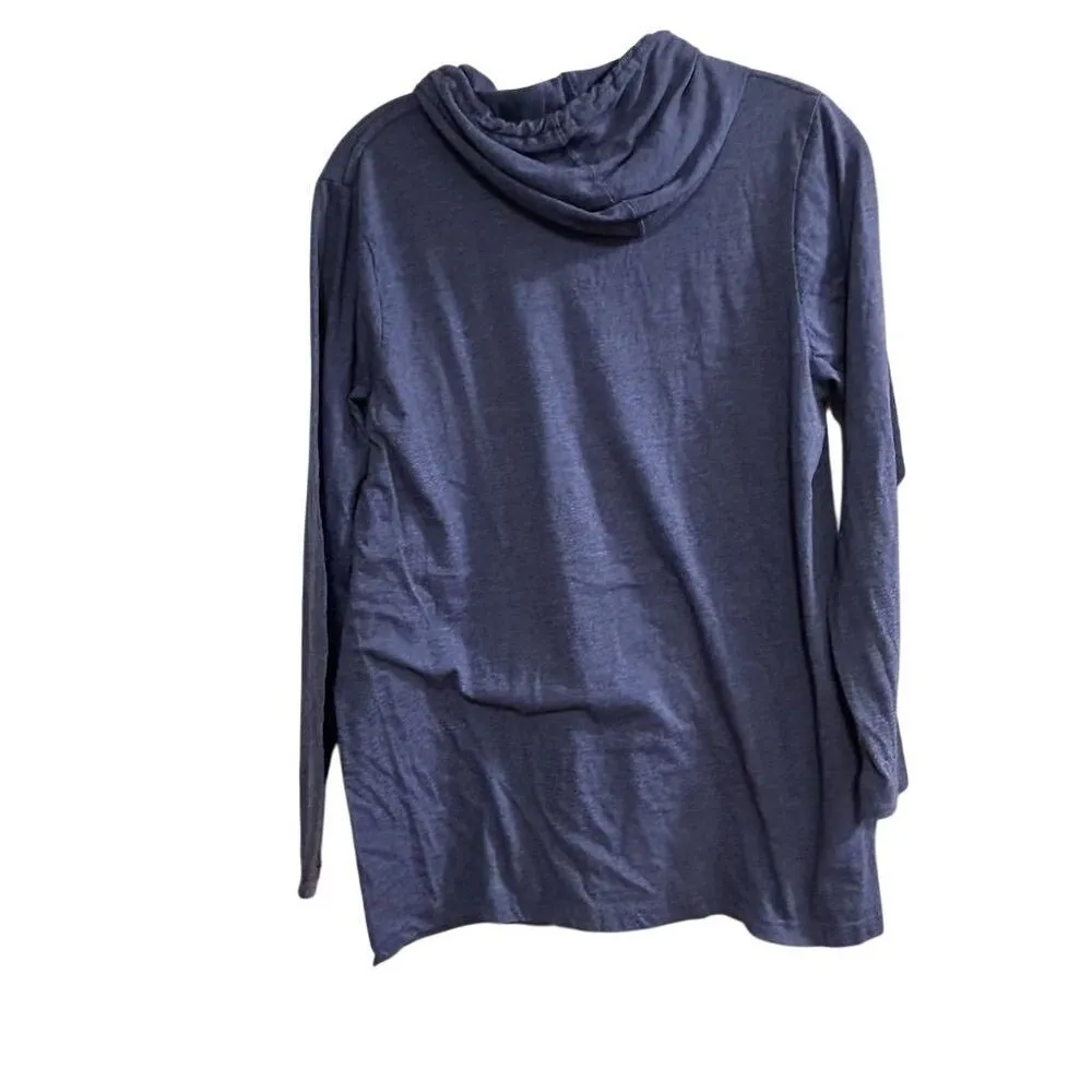 Prairie Mountain Acadia National Park Blue Hoodie M Unisex Pullover - Image 7