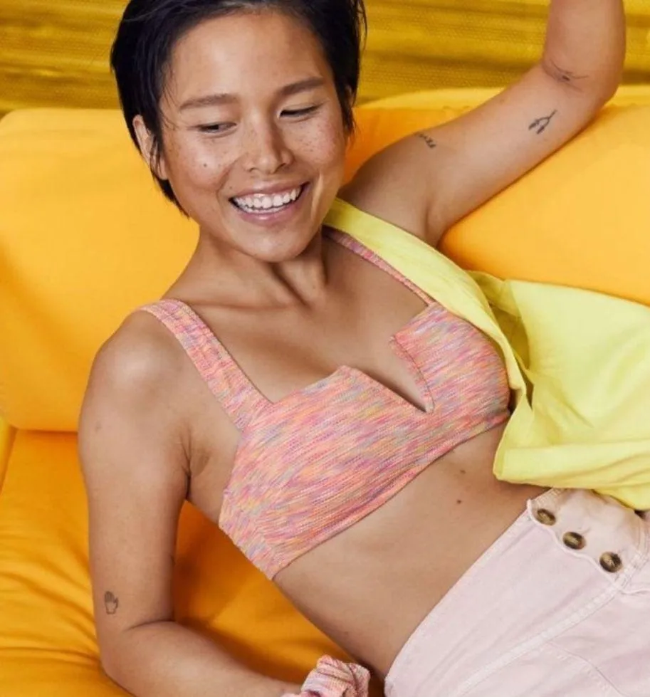 Aerie Bandeau Bikini Top Size Large - Image 9