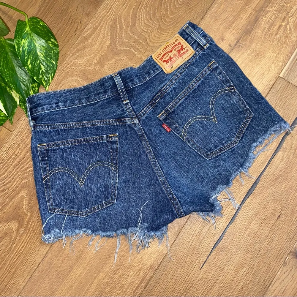 Levi’s 501 denim cutoff shorts - Image 2