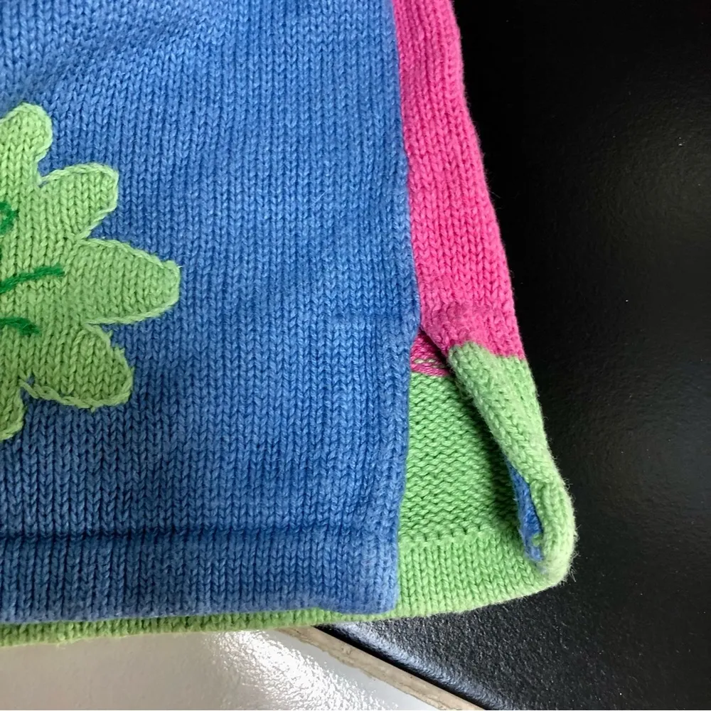 Vintage 90s  Tropical Flamingo Scene Beachy Hot Pink size 1X - Image 8