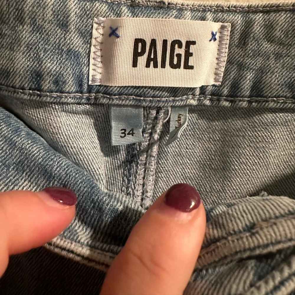 Paige Harper High-Rise Wide-Leg Cropped Jeans - Image 6