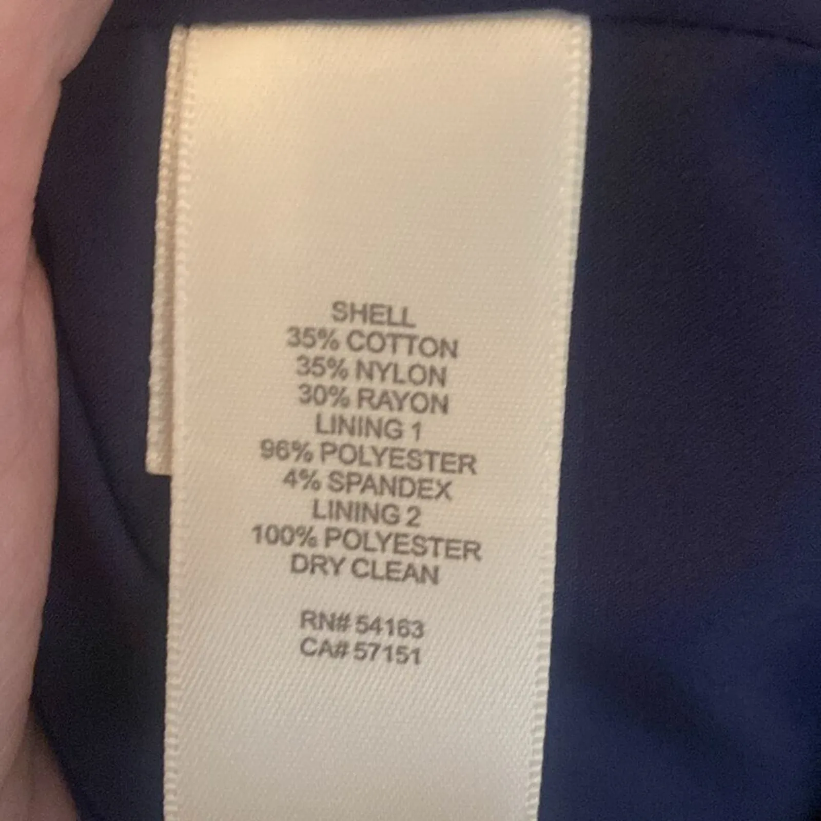 Eliza J Navy Blue Lace Quarter Sleeve A Frame Dress Size 8 - Image 8