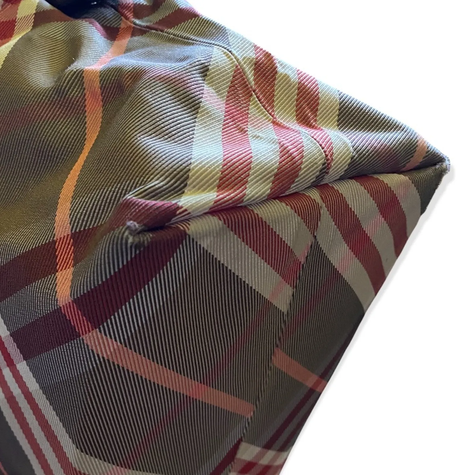 Burberry  Blue Label Nova Check Canvas & Leather Purse - Image 6