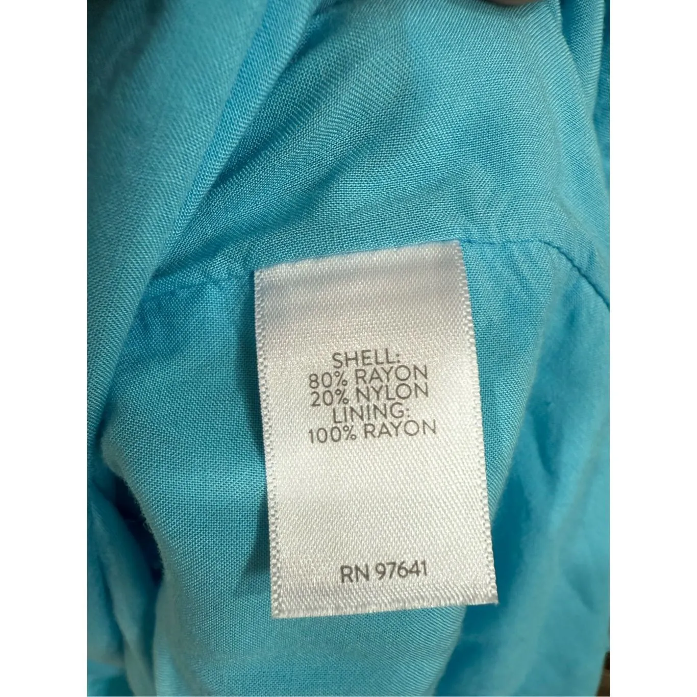 J. Jill Color Block Tier Maxi Tank Dress Blue Green Rayon Pockets Sz 2X - Image 5