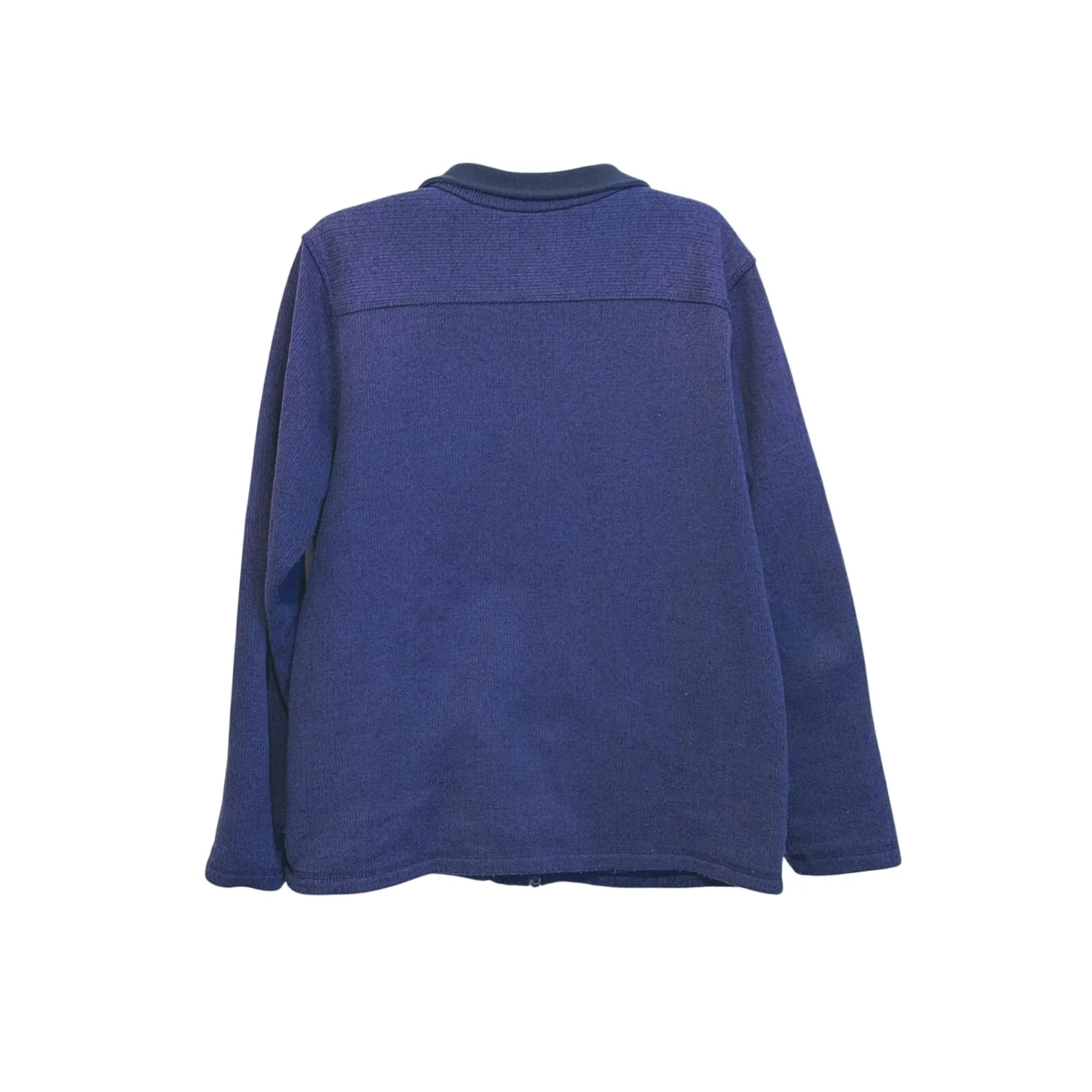 White Sierra Womens Gorpcore Mountain Fleece Jacket Medium Blue Outdoors Cozy - Image 2