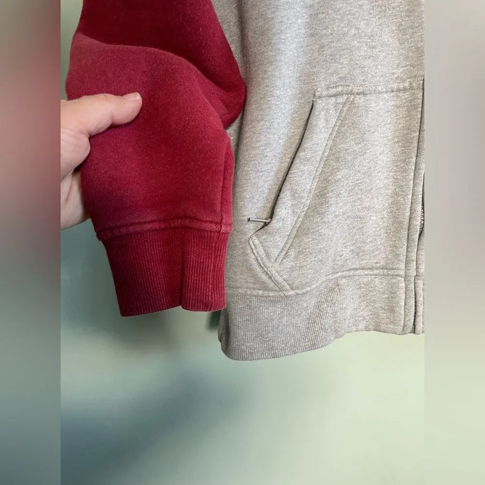 Indian Motorcycle Women's Diamante Icon Hoodie Sweatshirt M Gray Maroon Size M - Image 5