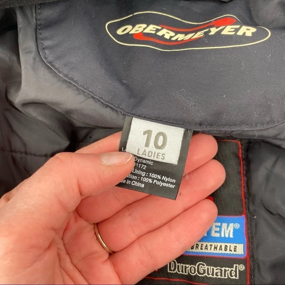 Obermeyer Dynamic ski snow jacket weather system hydroblock duroguard 10 medium - Image 4