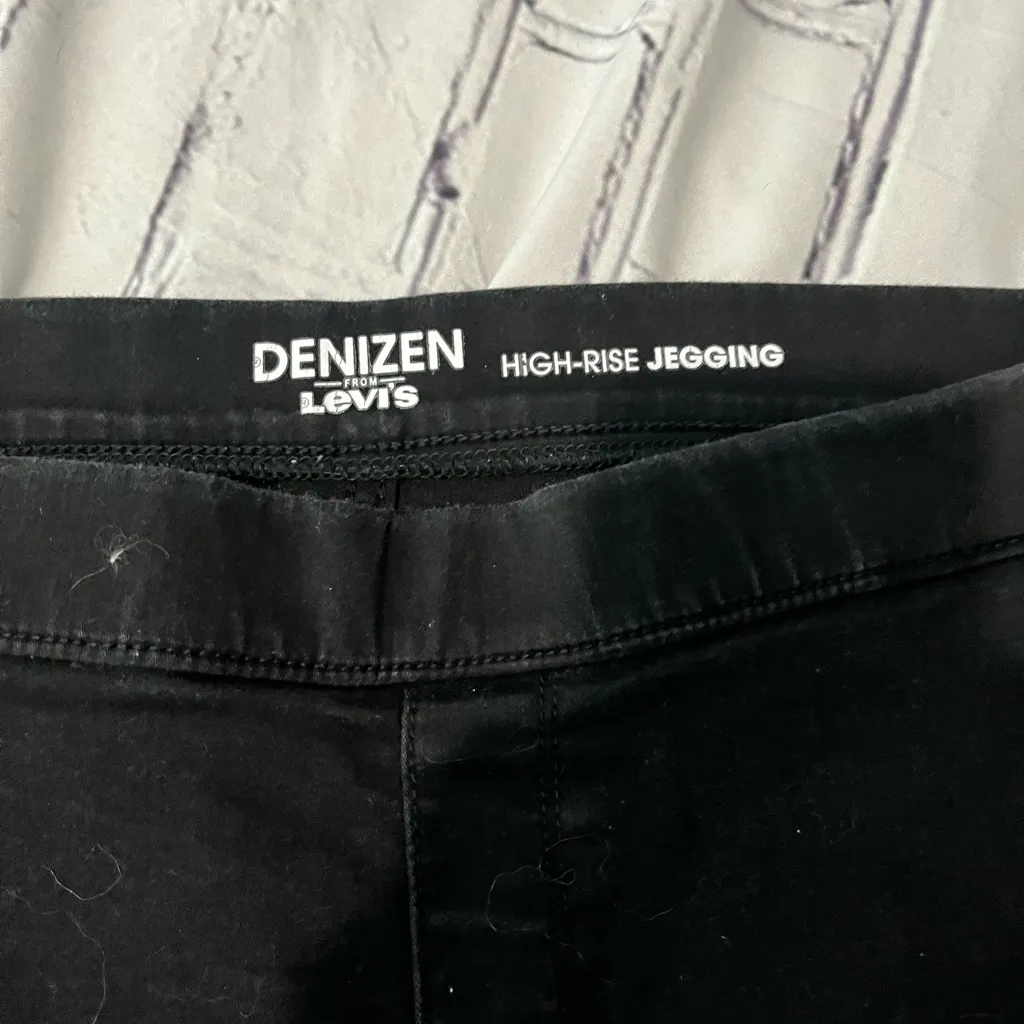 Denizen by Levi’s Black High Rise Jegging Skinny Jeans Women’s XL Stretch - Image 13