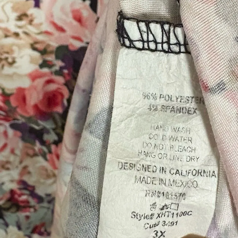 Haptics Floral Top Size 3X‎ - Image 6