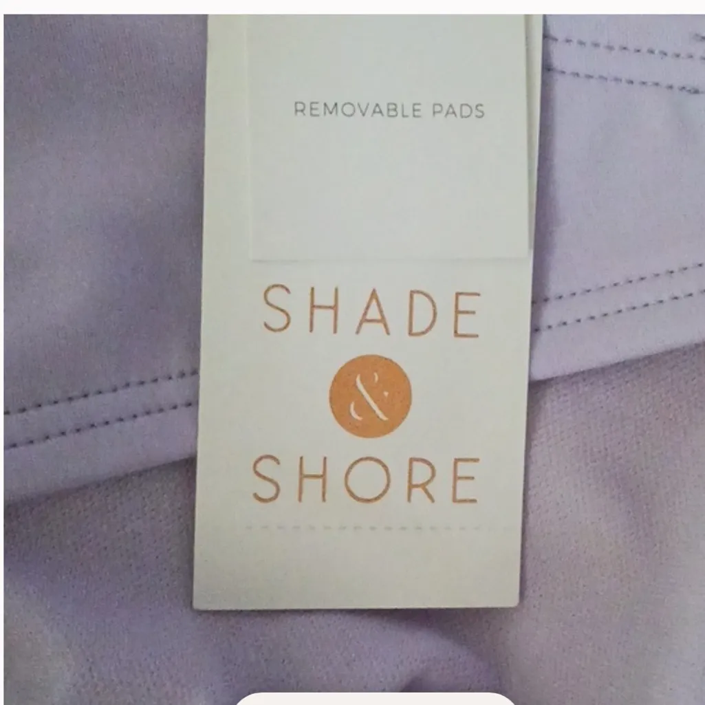 Wild Fable purple swim suit bra size 34 B new - Image 4