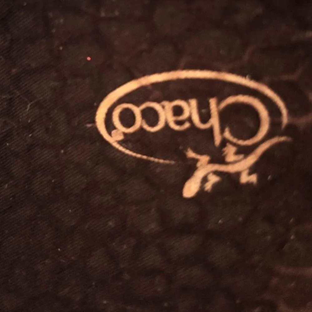 Chaco Women's Performance Harper Slide Black Nubuck Leather Sz 8 Skid Resistant - Image 4